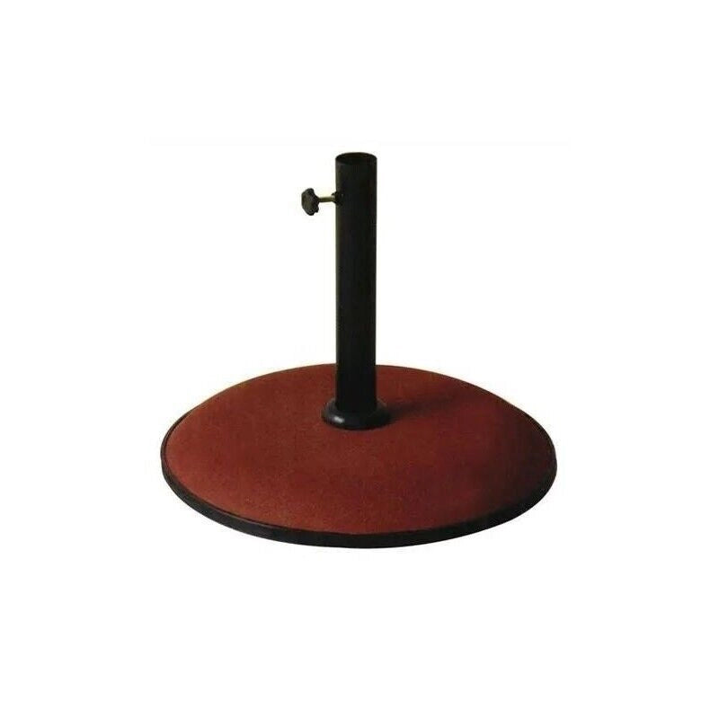 KROMA BASE OMBRELLONE ROTONDA 50 CM - 25 KG COLORE ROSSO