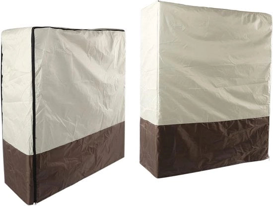 Cuscino Opvolgibile Universale per Mobili - Sacco di Protezione Opvolgibile per Bagni e Giardini - 210D Tela Oxford Impermeabile - Cuscino di Protezione per Interni e Esterni - Cuscino per Bagni, Giardini e Spiagge - Grigio 85x33x107cm