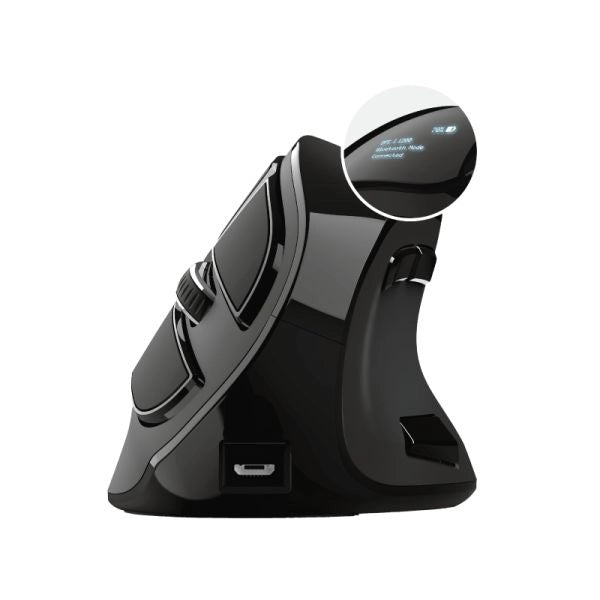 Trust voxx mouse ufficio mano destra rf senza fili + bluetooth ottico 2400 dpi - 23731
