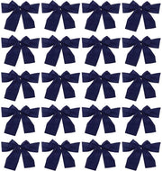 Bandini Luxe Selfadattivi - 275 x 17 cm - Blu - Materiale Satinato - Resistenti e Stilosi - Cinture di Sedia