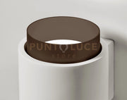 SYME applique a Parete 2 luci Tonda Bronzo attacco GX53  in gesso e alluminio