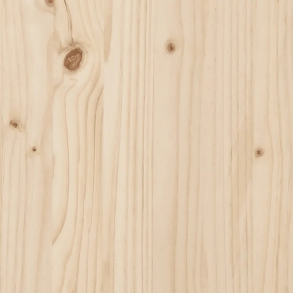 Testiera | Testata per Letto 166x4x100 cm in Legno Massello di Pino
