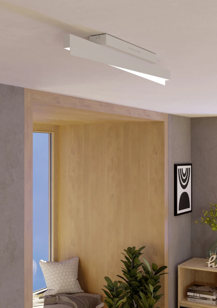 Plafoniera Moderna Bolognano-Z Alluminio Grigio Led 13,5W 1580Lm Ip20