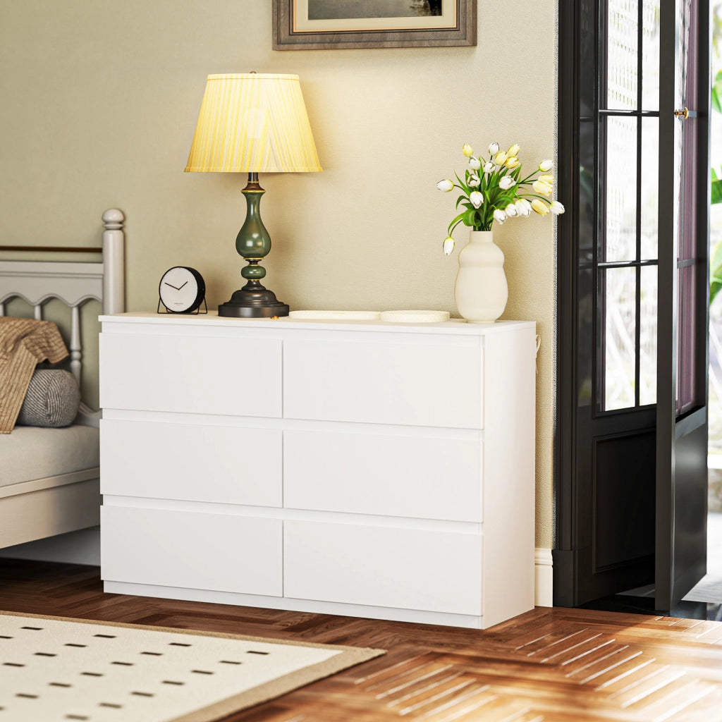Cassettiera 3 Cassetti ¨C Minimal ¨C Bianco 60x40x