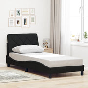 Giroletto senza Materasso Nero 80x200 cm Tessuto 3310561