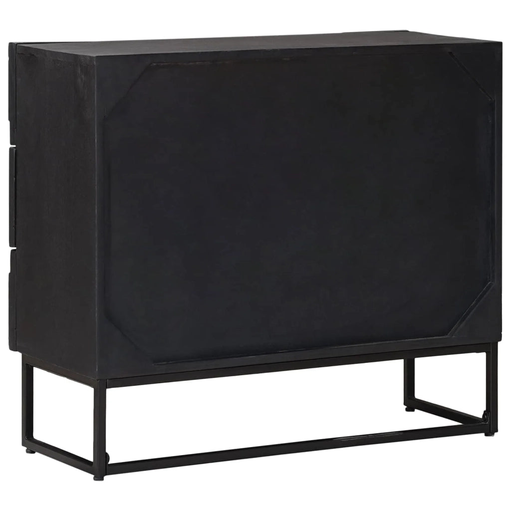 Mobile con Cassetti con cassetto Nero 75 x 30 x 65 cm CFW2520293