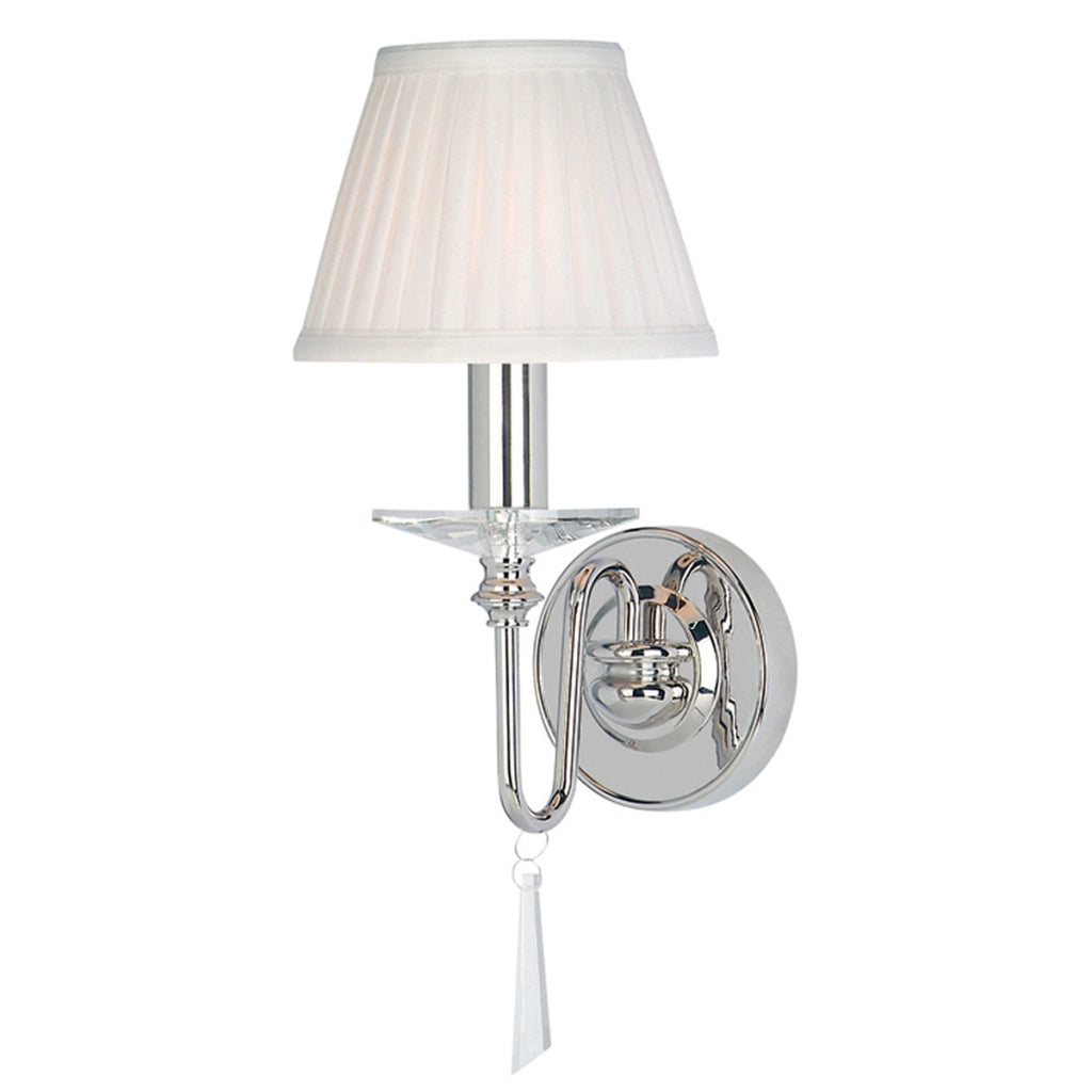 Applique Finsbury Park Elstead nichel lucido E14 60W