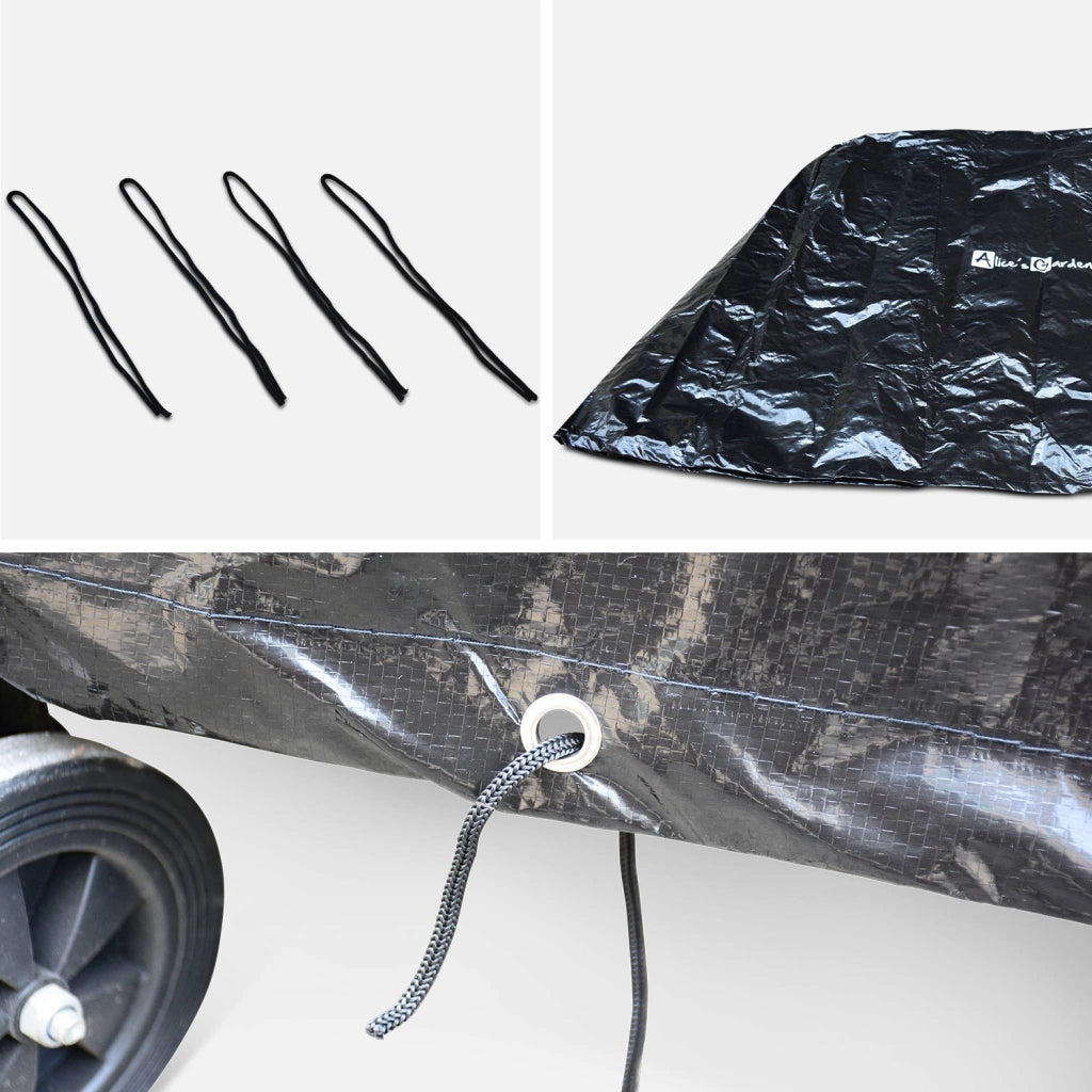 Copertura per tavolo da ping pong, 154cm, nero