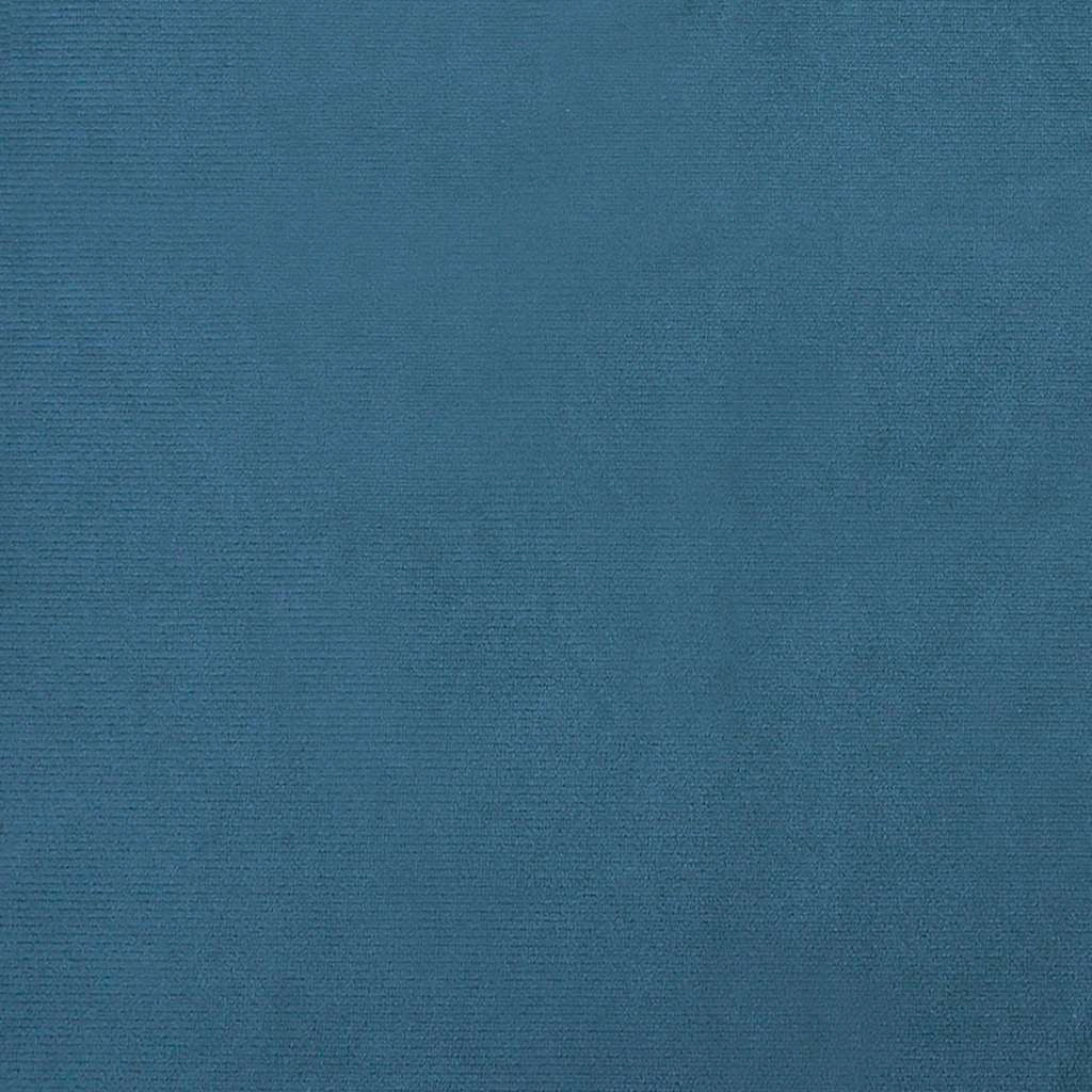 Comodo letto/cesto/divano per cani con estensione 100 x 50 x 30 cm velluto blu 02_0043068