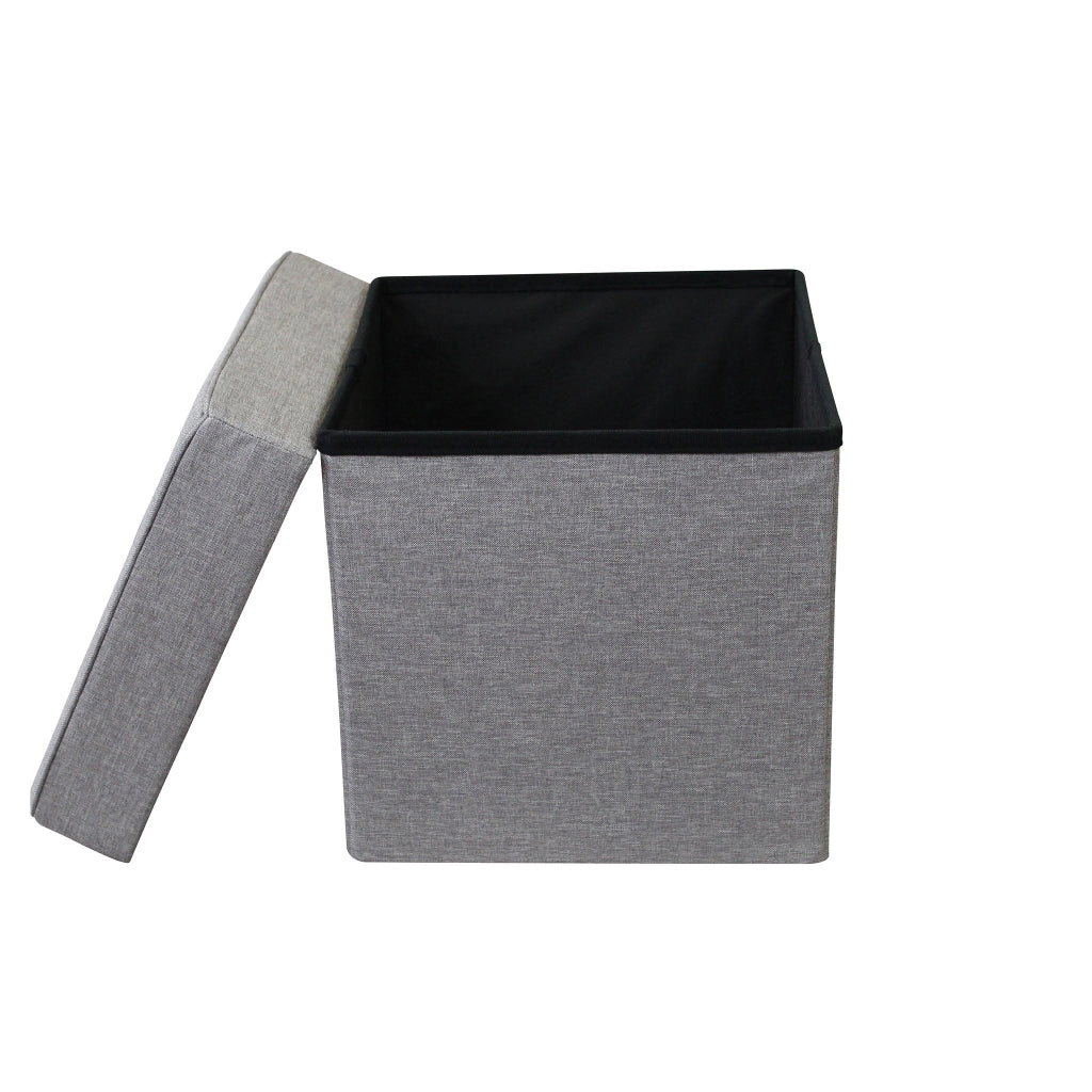 Pouf contenitore in stoffa - STOFFY