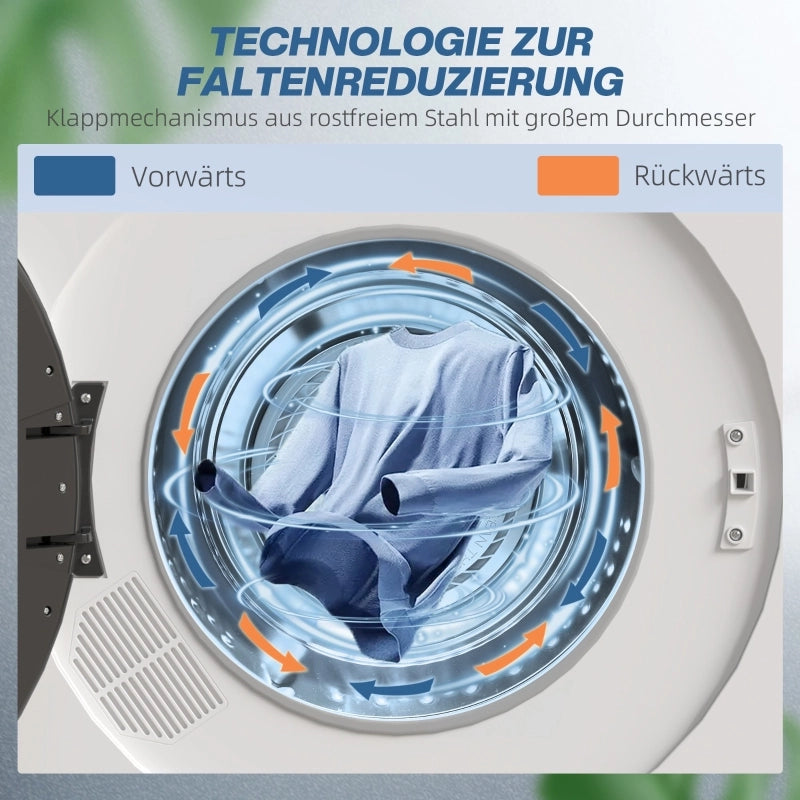 Asciugatrice, 6 programmi, 40-60¡æ, capacit¨¤ 3 kg, compatta, comandi touch, bianca