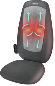 Sedia di Massaggio Shiatsu Regolabile per Schiena e Spalle con 3 Tipi di Massaggio e Funzione di Calore