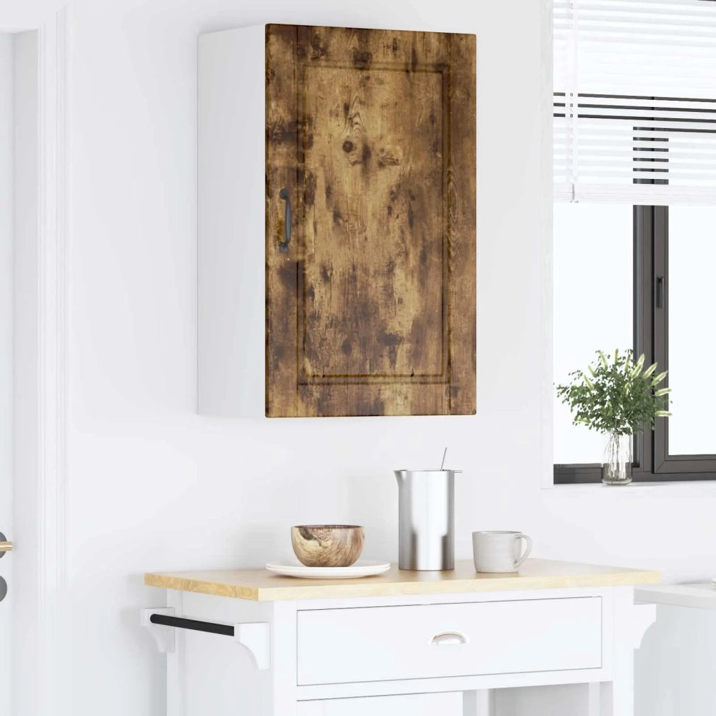 Armadietto a muro PORTO Rovere fumé 50 x 31 x 80 cm
