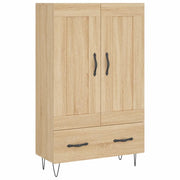Credenza | Madia | Buffet da pranzo | Armadio da pranzo Rovere Sonoma 69,5x31x115 cm in Legno Multistrato