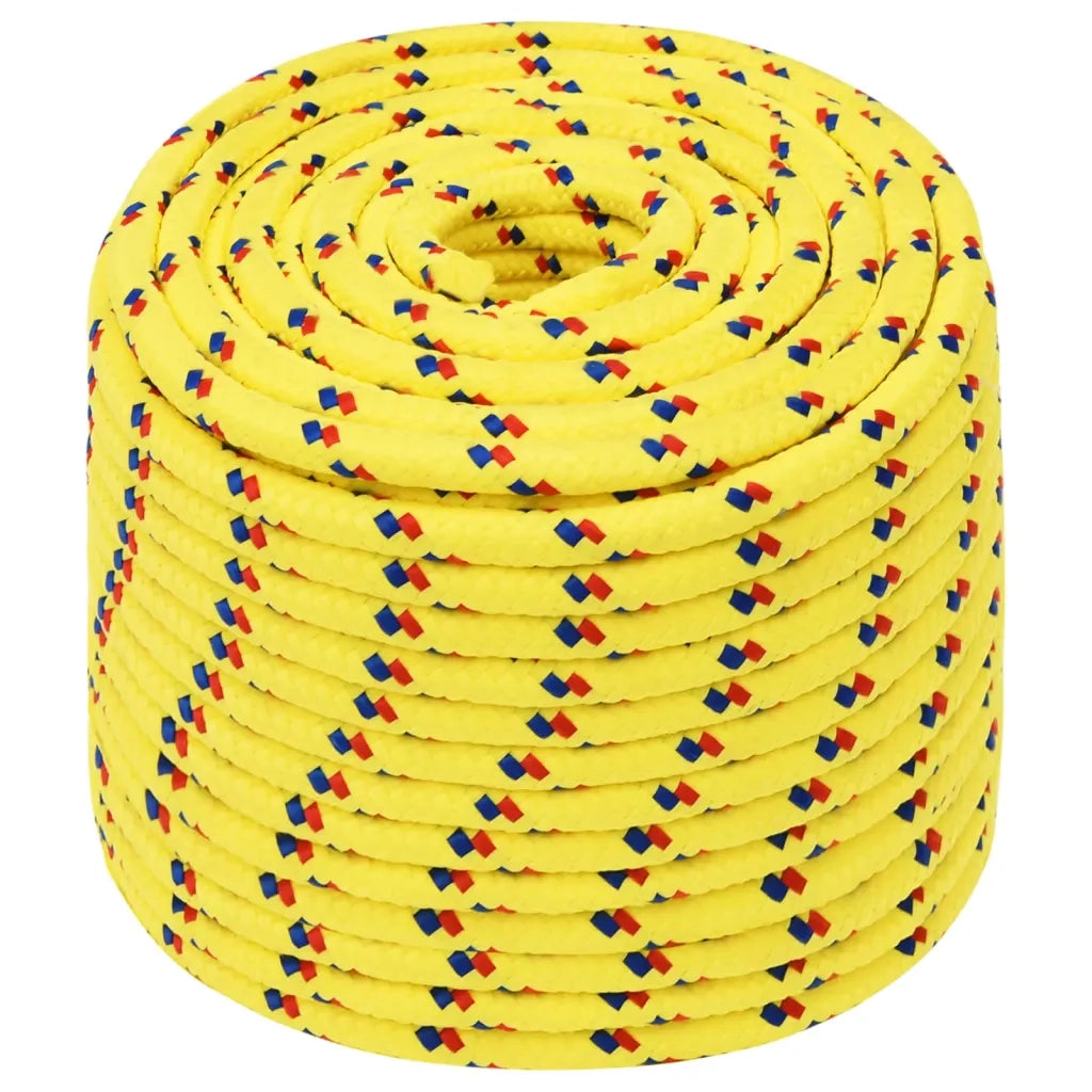 Corda per barca Gialla 14 mm 100 m in Polipropilene 152623