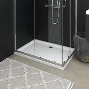 Piatto Doccia con Superficie Puntinata Bianco 70x100x4cm in ABS 148899