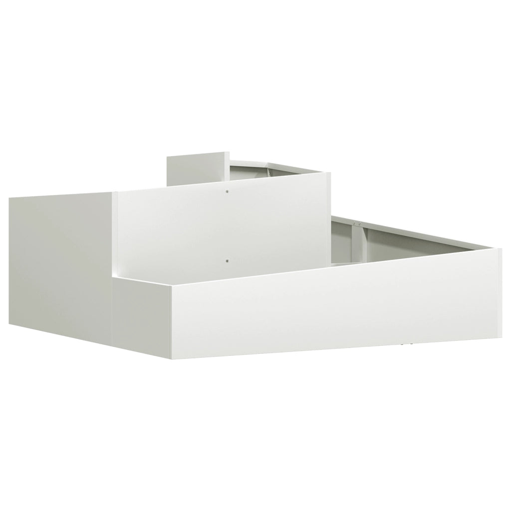 Vasi & Vasi Bianco Plastica Medio Intarsi Decorativi