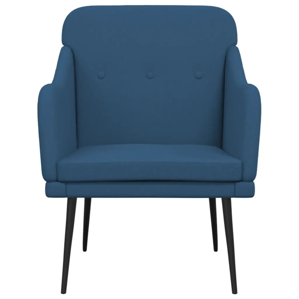 Poltrona Blu 63x76x80 cm in Tessuto cod mxl 14246