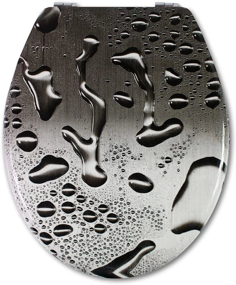 SEDILE COPRIWATER UNIVERSALE PER BAGNO COPRI WC WATER IN LEGNO MDF 18" 52975