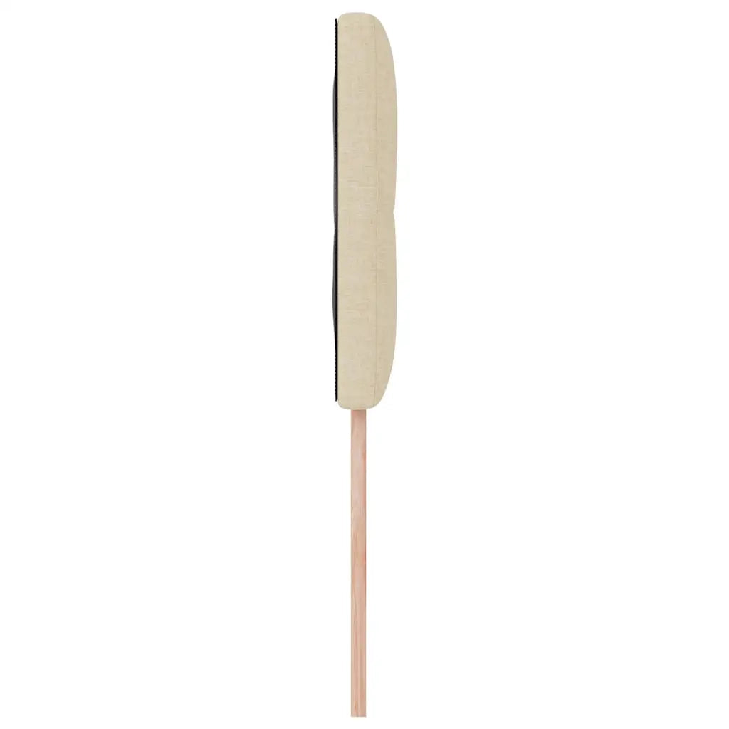Testiera LED con luci a strisce a LED Crema 90 cm Poliestere 3338101