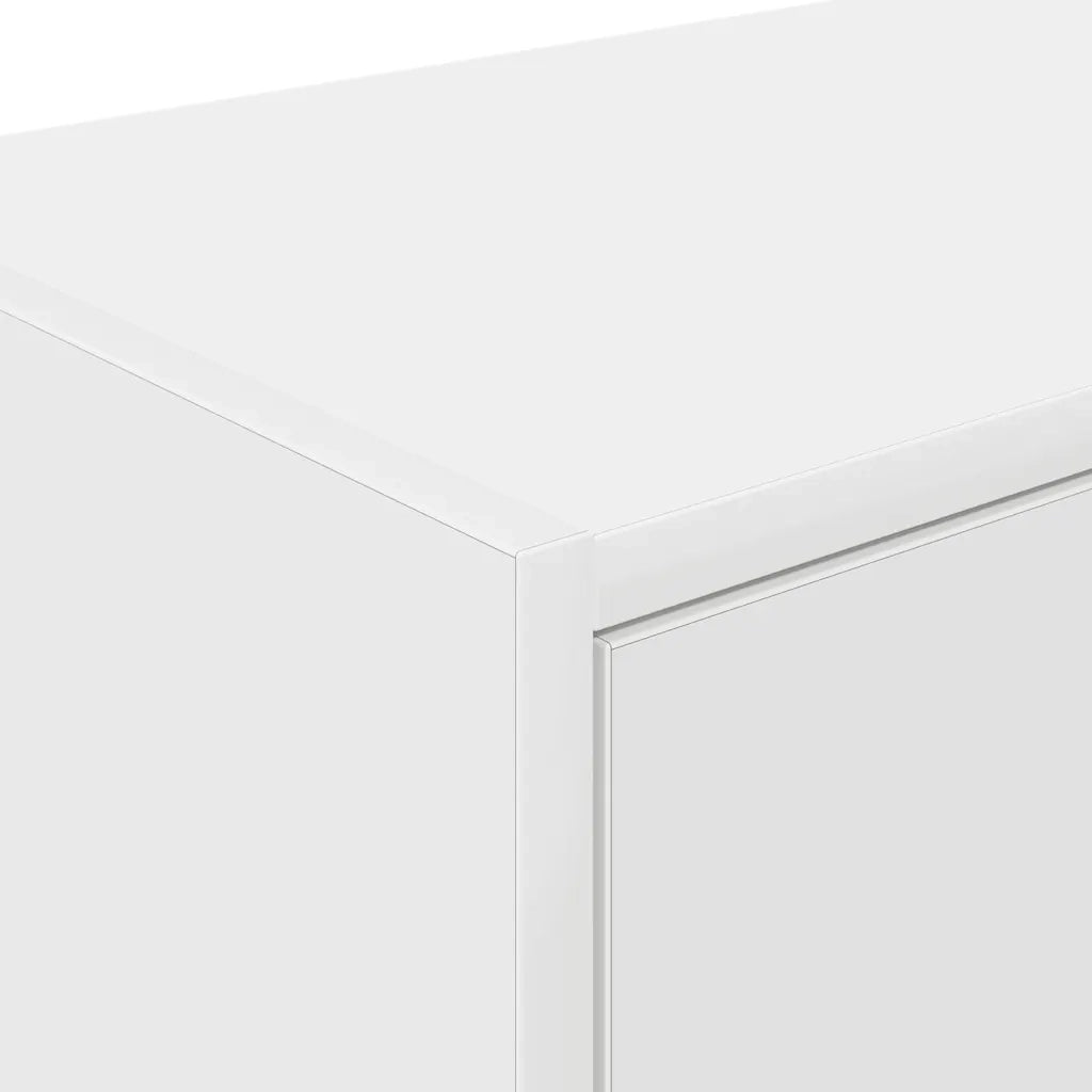 Pensili per Garage 2 pz Bianco in Legno Multistrato CFW5007127