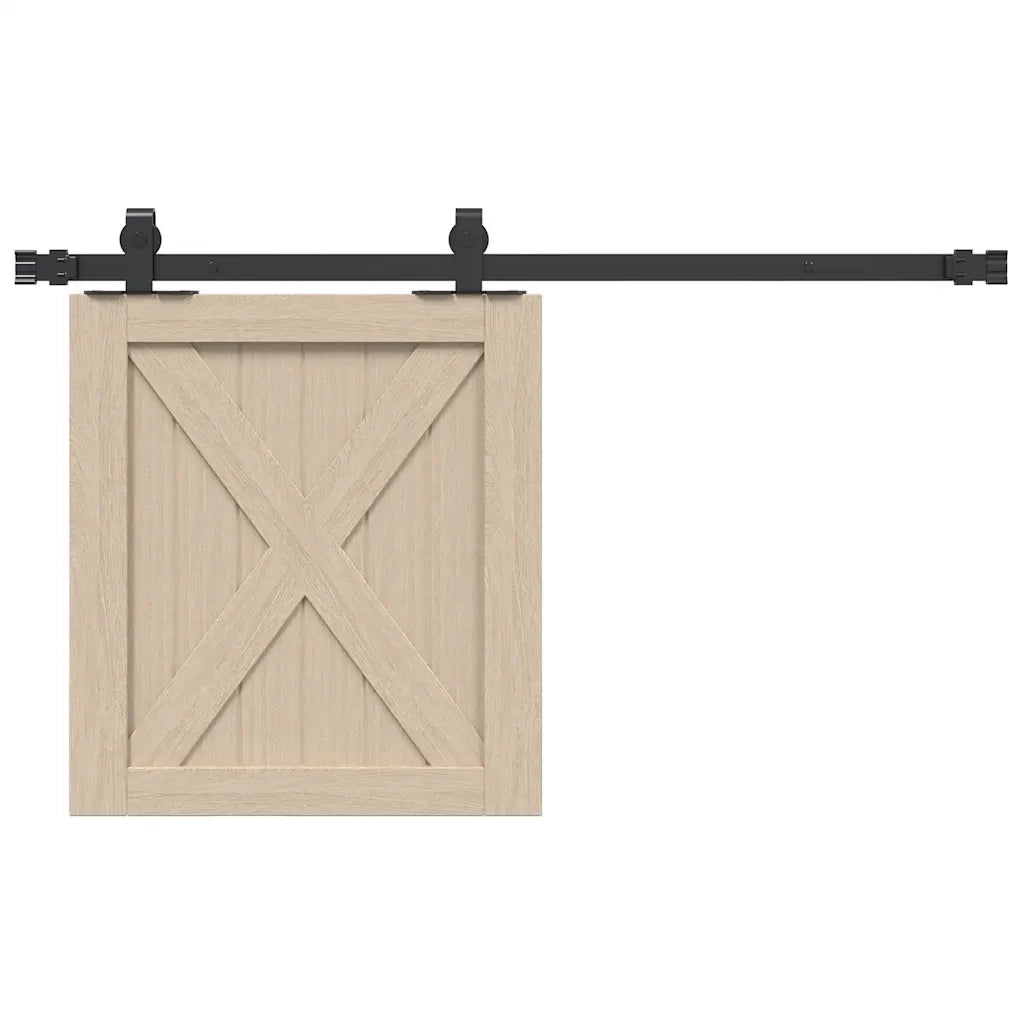 Kit Anta Scorrevole per Armadio 91 cm in Acciaio al Carbonio 4009672