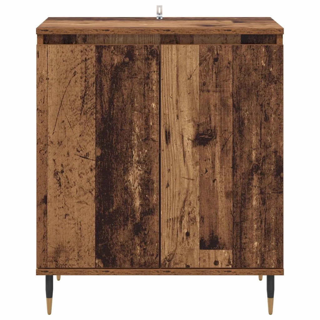 Credenza | Madia | Buffet da pranzo | Armadio da pranzo Legno vecchio 60 x 35 x 70 cm Legno multistrato