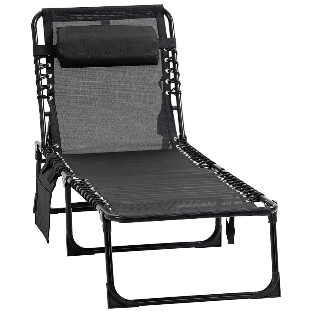 Poltrona reclinabile ¨C zephmum ¨C Tessuto, Nera, 120 kg