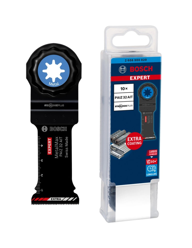 Set di 10 lame per utensili multifunzione BOSCH EXPERT MetalMax PAIZ 32 AIT (2 608 900 020)