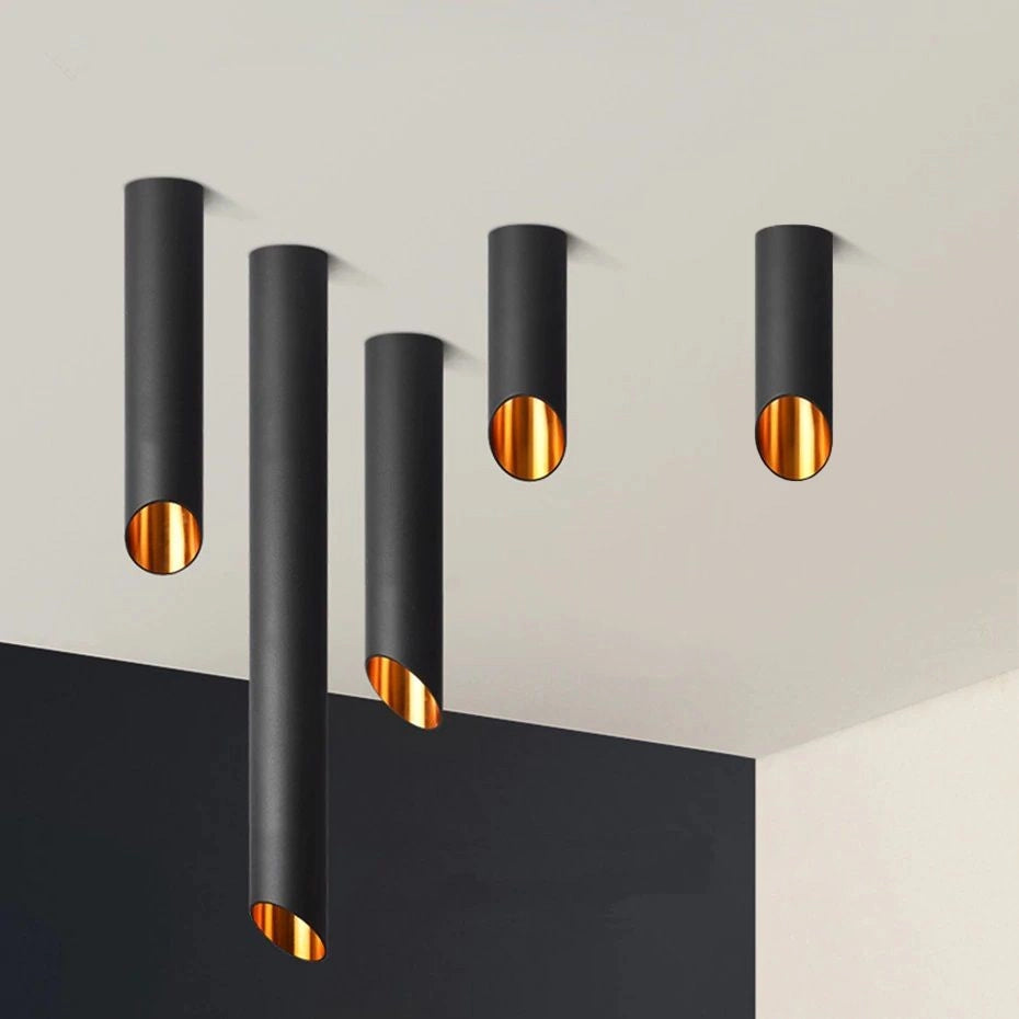 Lampada Da Soffitto Black Gold 30 Cm APP572-1C
