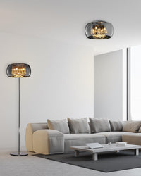 Plafoniera da Interno  G9 in Vetro Cromo