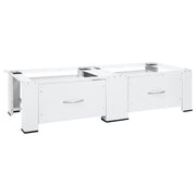 Supporto Doppio Lavatrice e Asciugatrice con Cassetti Biancocod mxl 126697