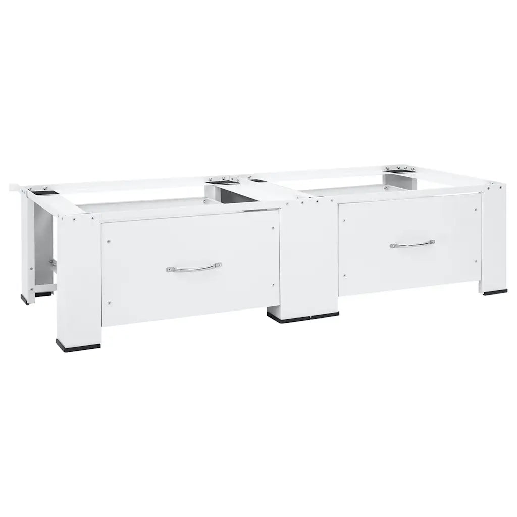 Supporto Doppio Lavatrice e Asciugatrice con Cassetti Biancocod mxl 126697
