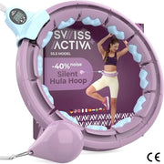 Hoop fitness intelligente con pallina - con contatore - 60/112CM - non cade mai - hoop intelligente