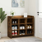 Mobile per scarpe Rovere Fumo 85 x 39,5 x 70 cm 8011367