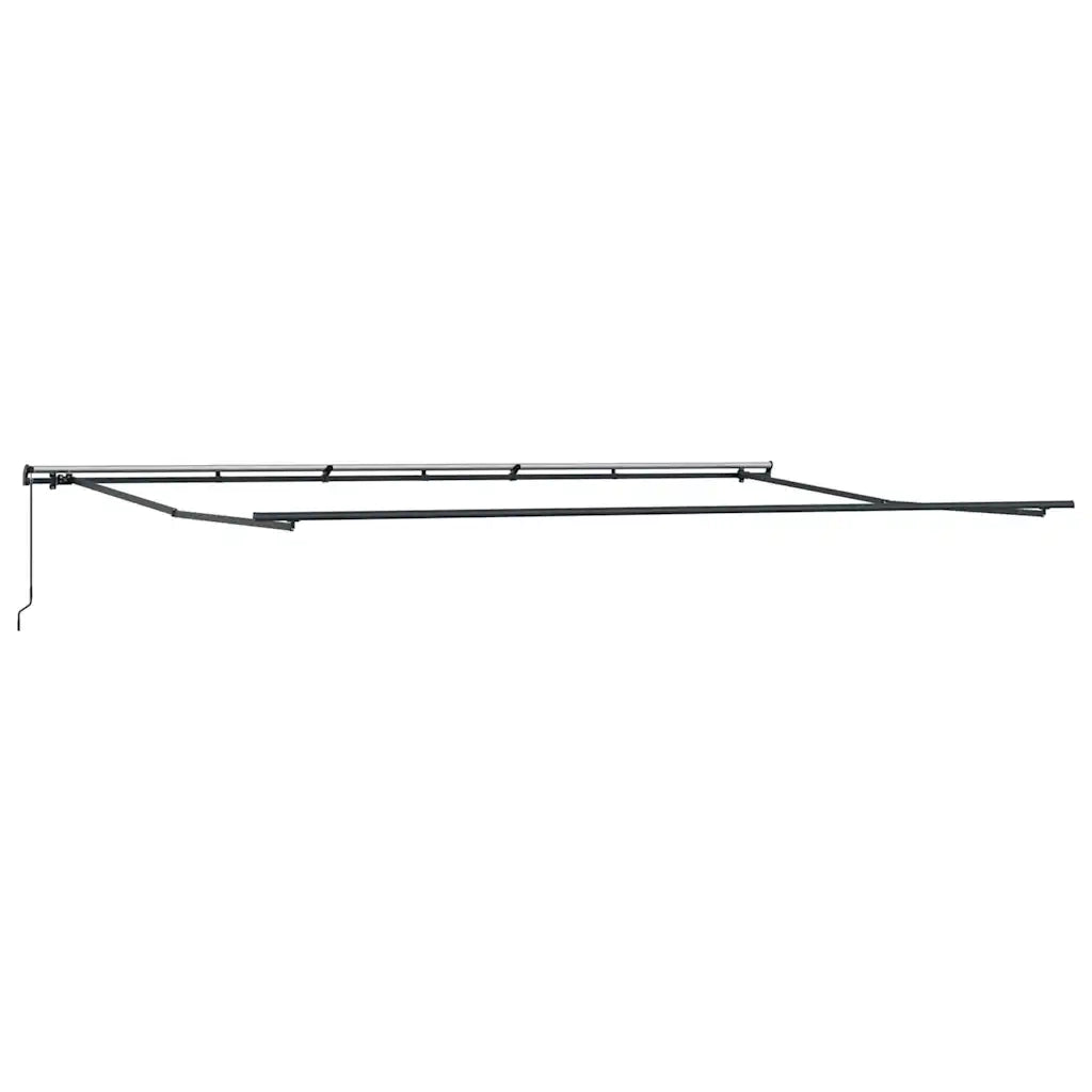 vidaXL Tenda da Sole Antracite 6 × 3,5 m Metallo