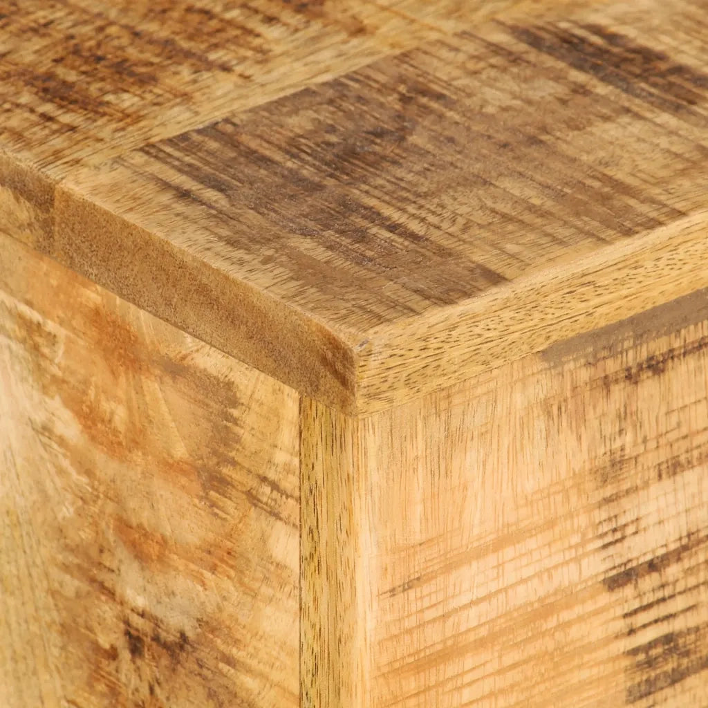 Supporti per Piante 2 pz in Legno Massello di Mango 320804