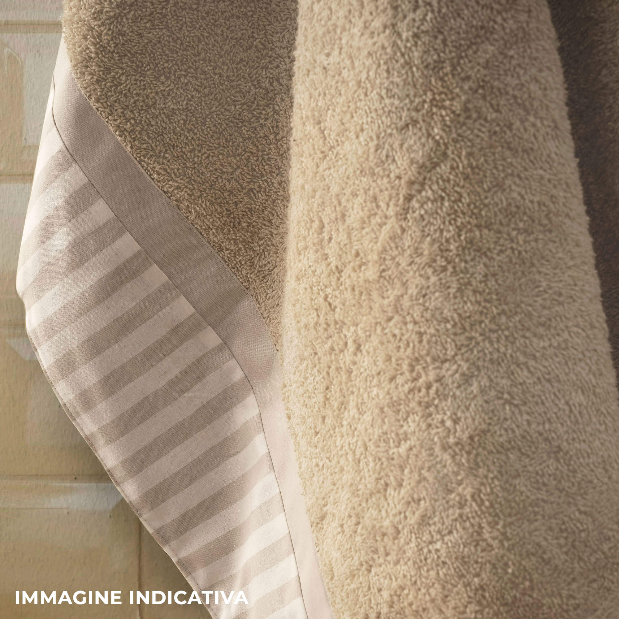 Set Spugna 4 Pezzi Asciugamani Viso + Ospite con Balza Garrini Jennifer Rosa