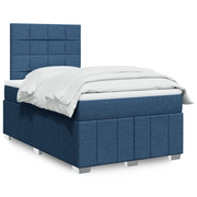 Giroletto a Molle con Materasso Blu 120x190 cm in Tessuto 3293913