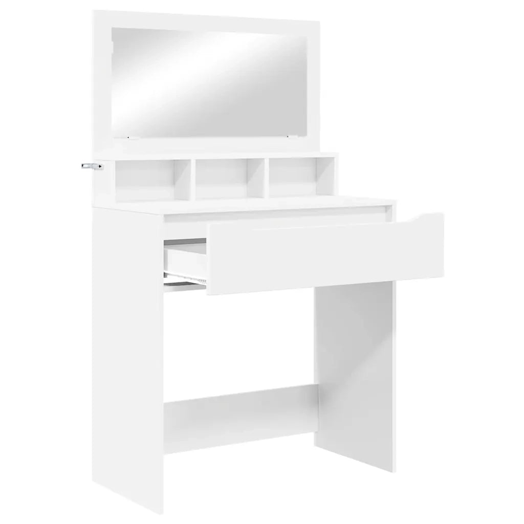 Toeletta | Tavoli da Trucco per Camera da Letto Bianco 80 x 39,6 x 135 cm