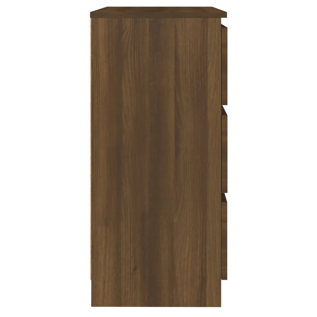 Credenza Rovere Marrone 60x35x76 cm in Legno Ingegnerizzato 815512
