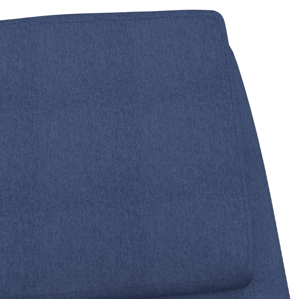 Sedia Relax Blu in Tessuto 341316