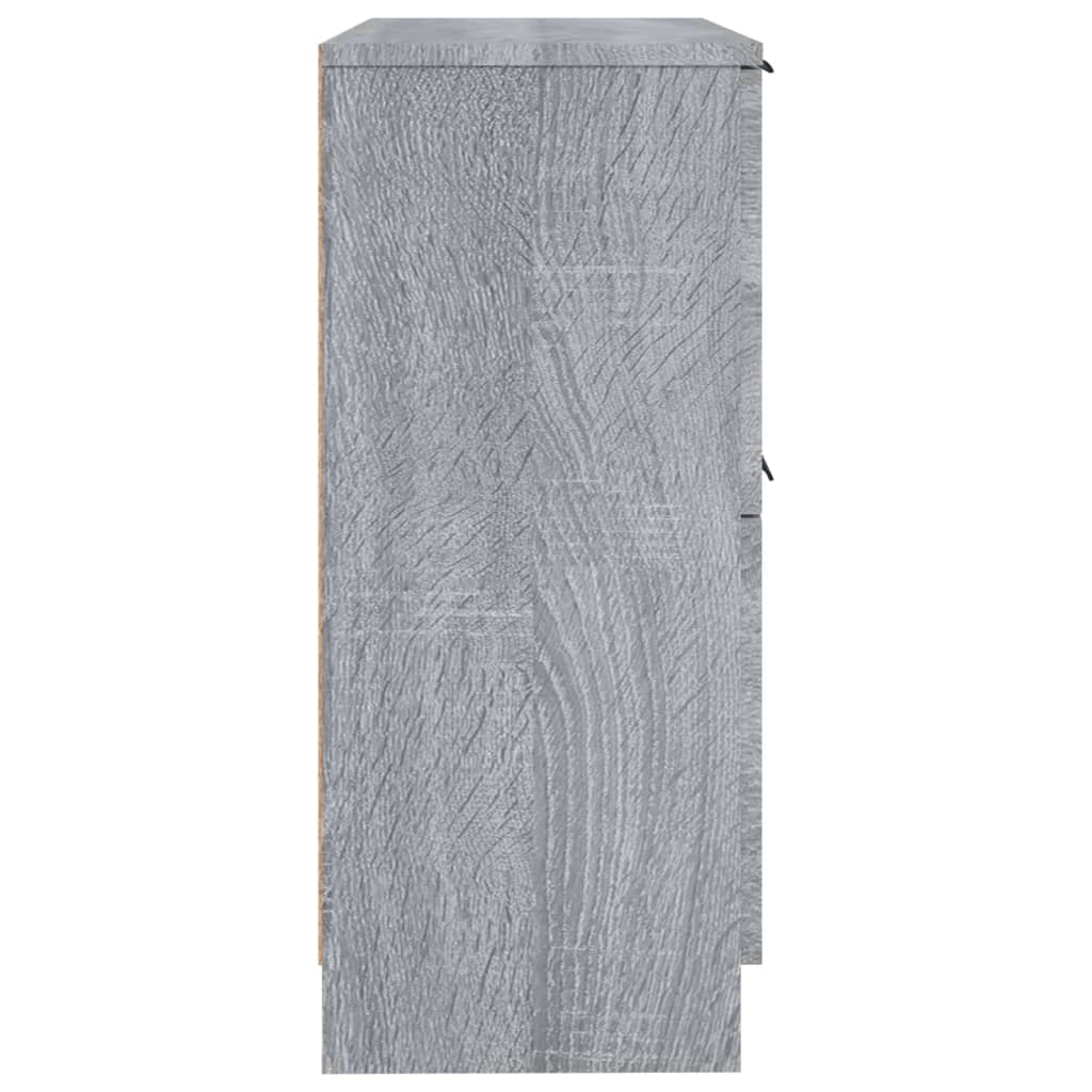 Buffet credenza cassettiera armadio mobile contenitore organizer cucina soggiorno Sonoma 30 x 30 x 70 cm legno ingegnerizzato grigio 02_0036287