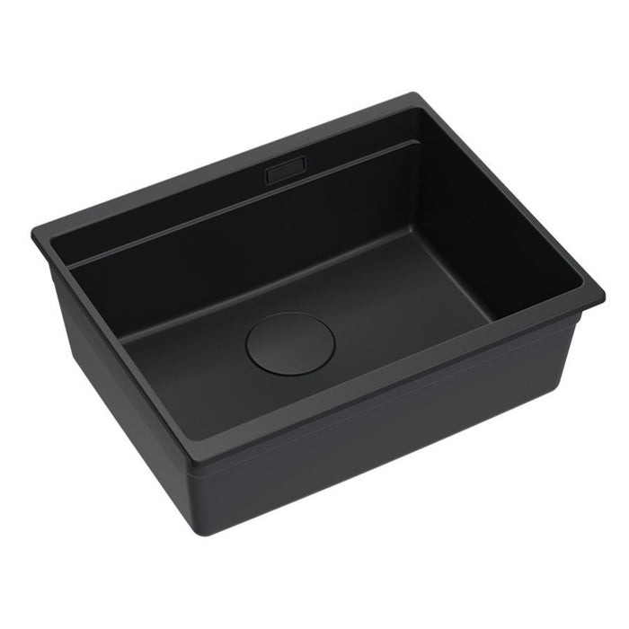 Lavello In Granito Logan 100 Black Rame