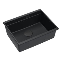 Lavello In Granito Logan 100 Black Oro