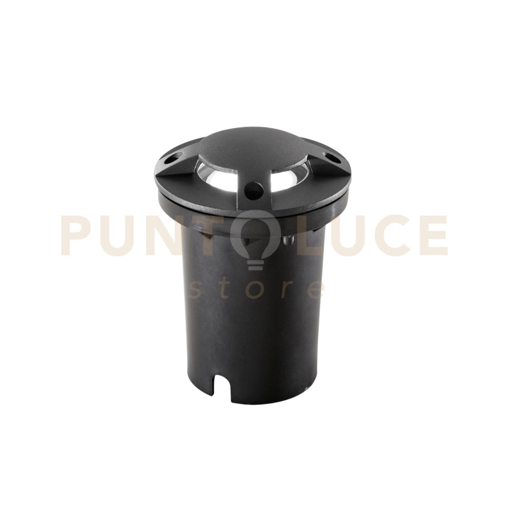 FARO CARRABILE A INCASSO HUMMER ANTRACITE 1 LUCE ATTACCO GU10 4 FASCI DI LUCE IP67 10,5X14,4CM