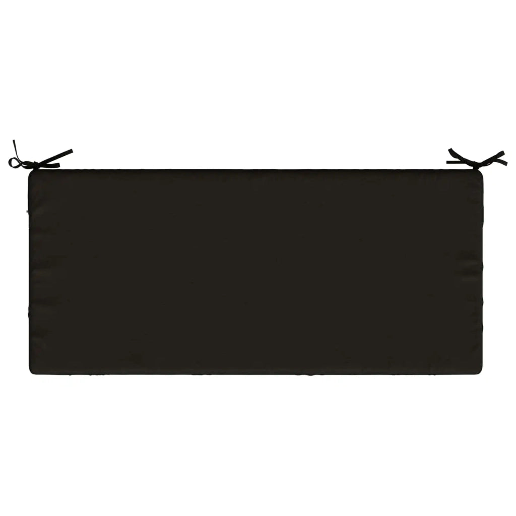Cuscino per panchina SOEST 100% Poliestere Nero 110 x 50 x 8 cm 950138