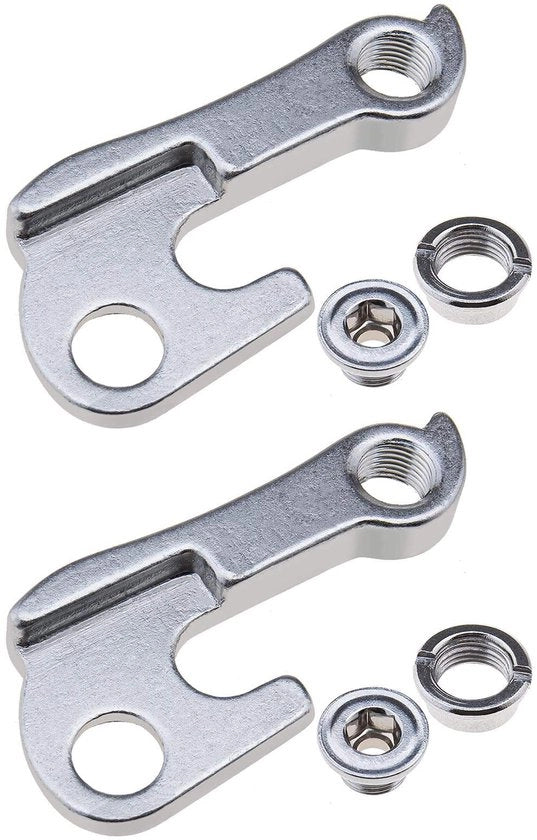 Derailleur Hanger in Alluminio Leggero - 2 Pezzi