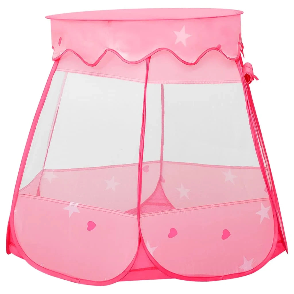 Tenda da gioco per bambini 102 x 102 x 82 cm rosa 02_0005154