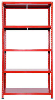 Scaffale in Metallo 5 Ripiani 100x40x187 cm  Ettore Rosso